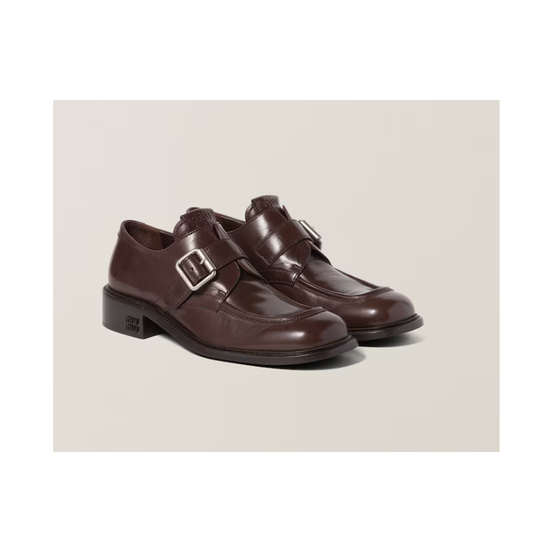 Miu Miu leather loafers