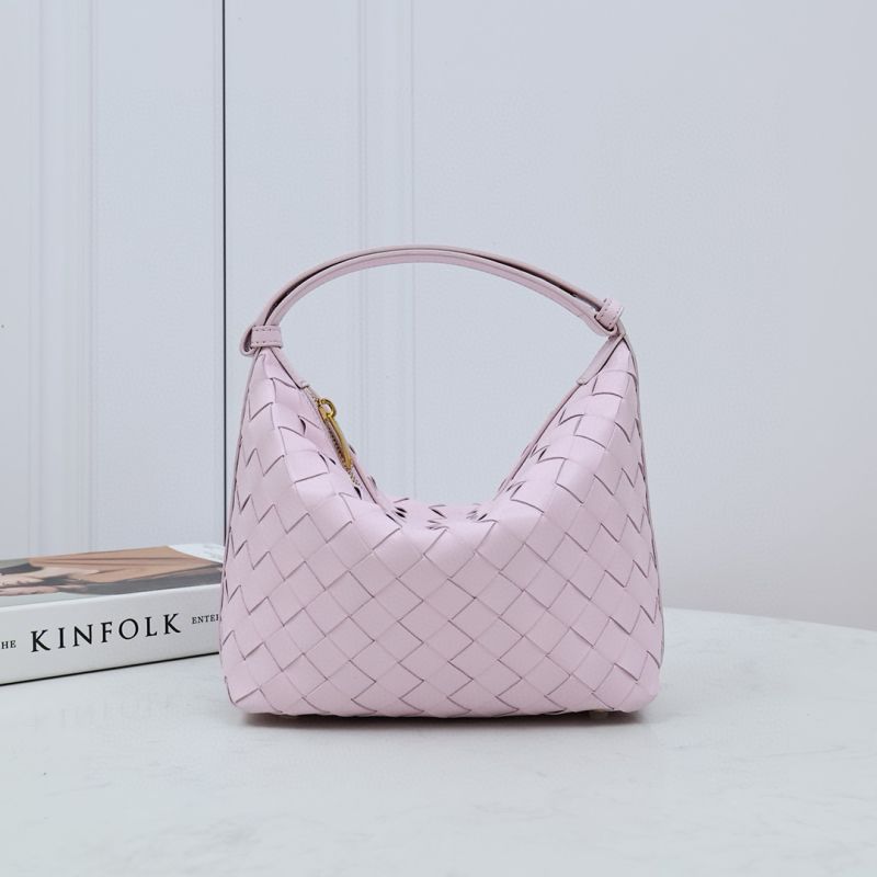 Bottega Veneta Wallace Shoulder Bag-Pink