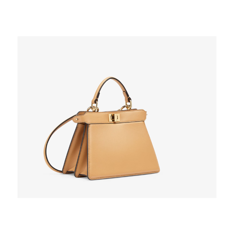 Fendi Peekaboo ISeeU Petite Bag -Tan