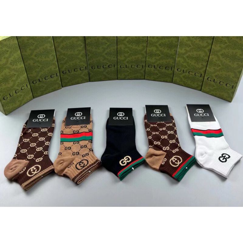 Gucci socks ( 5 pairs)